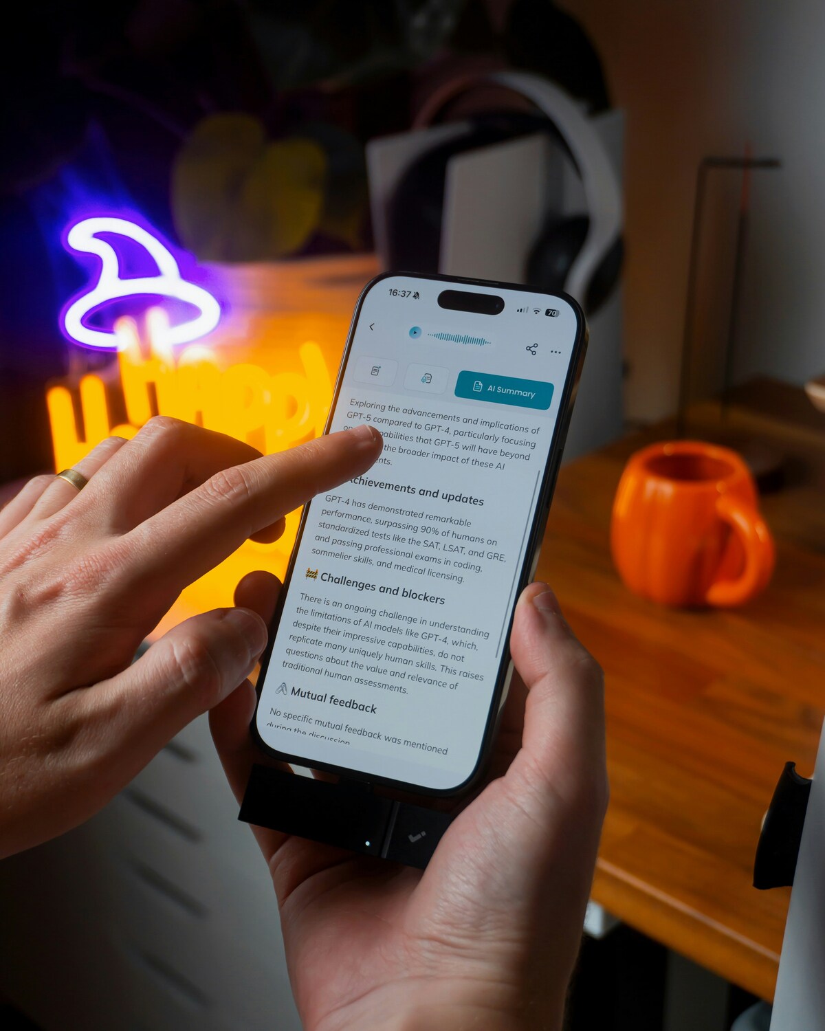 AI-generated content